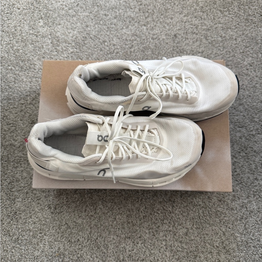 On Women’s Cloudnova Form (White/Eclipse) - image 5